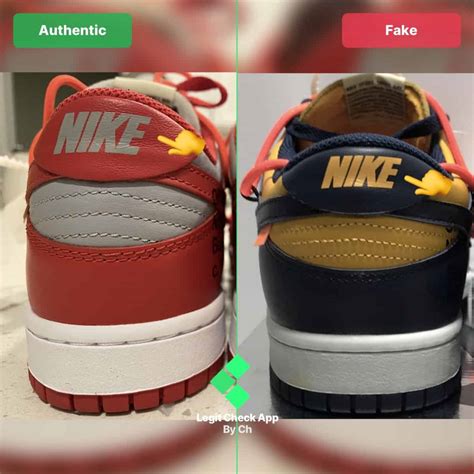 off white nike dunk real vs fake|nike x off white dunks.